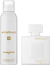 Franck Olivier White Touch - Набір (edp 100ml + deo 200ml) — фото N2