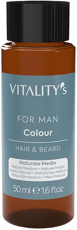 Фарба для волосся і бороди - Vitality's For Man Colour Hair & Beard — фото N2