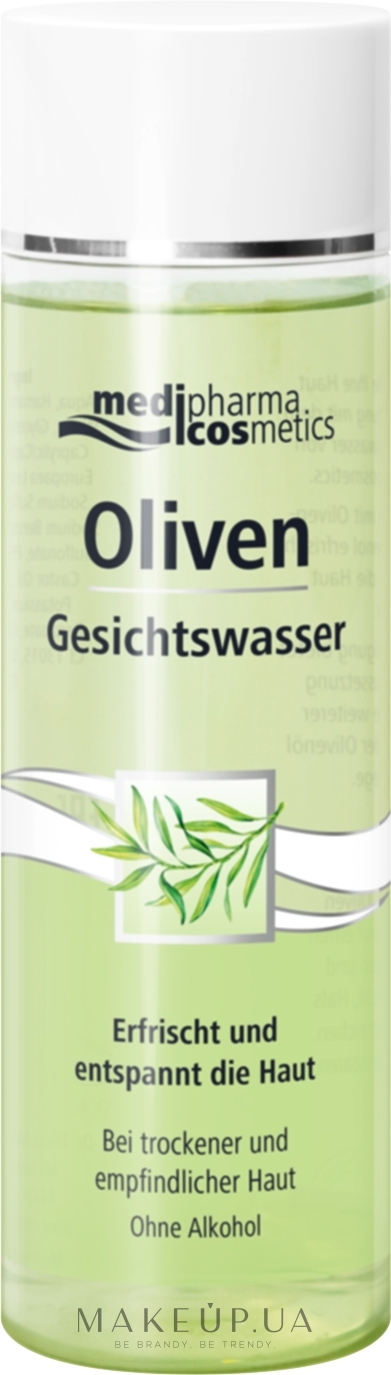 Тонізуючий лосьйон з екстрактами листя оливи і гамамелісу - D'oliva Pharmatheiss (Olivenöl) Cosmetics — фото 200ml