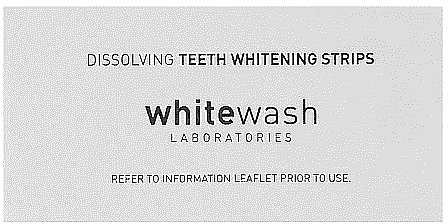 Профессиональные растворимые отбеливающие полоски - WhiteWash Laboratories Dissolving Teeth Whitening Strips