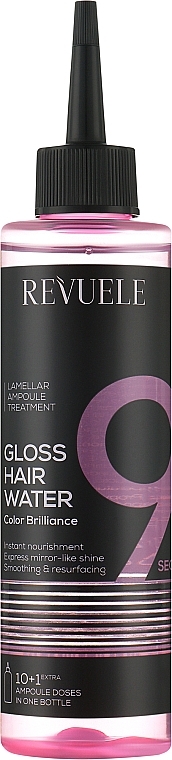 Жидкий кондиционер для окрашенных волос - Revuelle Gloss Hair Water Color Brilliance