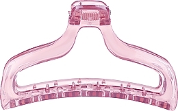 Парфумерія, косметика Великий затискач для волосся, рожевий - Deni Carte