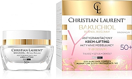 Активно-моделирующий крем для лица 50+ - Christian Laurent Bakuchiol Retinol Y-Reshape Lifting Cream — фото N1