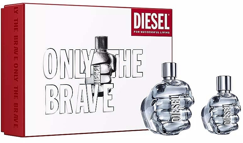 Diesel Only The Brave - Набір (edt/125ml + edt/35ml) — фото N1