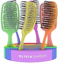 Набор - Olivia Garden iDetangle Pride (brush/6шт) — фото N1
