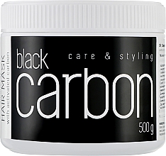 Очищувальна маска для волосся з активованим вугіллям - Loton Black Carbon — фото N1