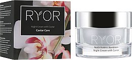 Парфумерія, косметика Нічний крем з екстрактом ікри - Ryor Night Cream With Caviar