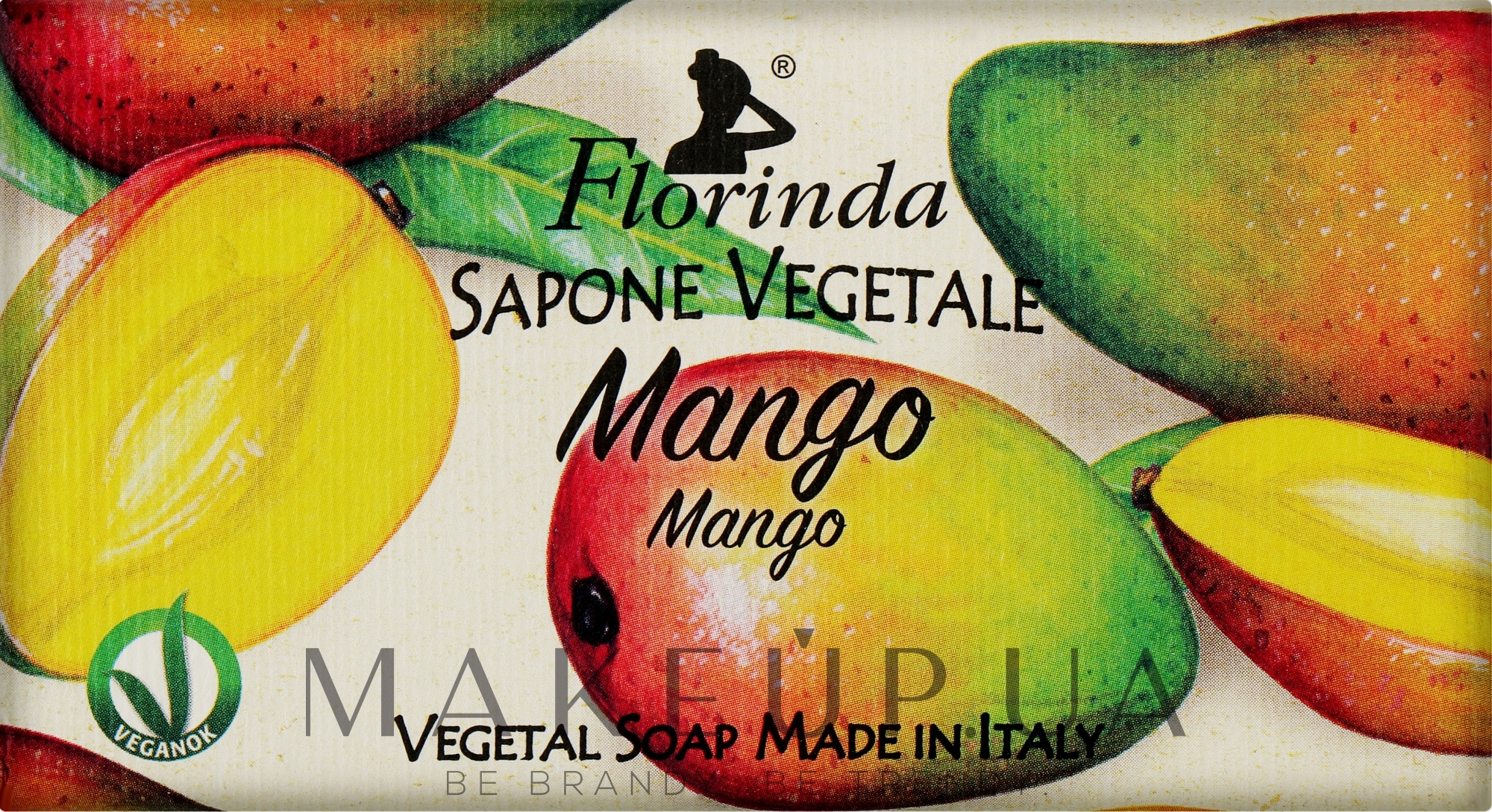 Мило натуральне "Манго" - Florinda Sapone Vegetale Mango — фото 100g