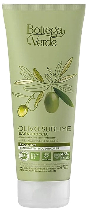 Пом'якшувальний гель для ванни та душу з оливковою олією - Bottega Verde Olivo Sublime Softening Bath and Shower Gel — фото N1