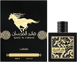 Lattafa Perfumes Qaed Al Fursan - Парфюмированная вода — фото N2