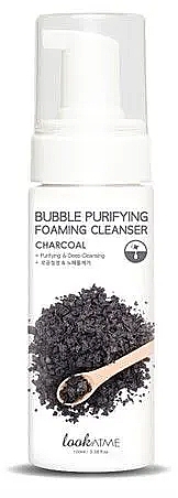 Пінка для вмивання - Look At Me Bubble Charcoal Purifying Foaming Cleanser — фото N1