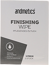 Восковые полоски для депиляции - Andmetics Body Wax Strips (strips/20pcs + wipes/2pcs) — фото N2