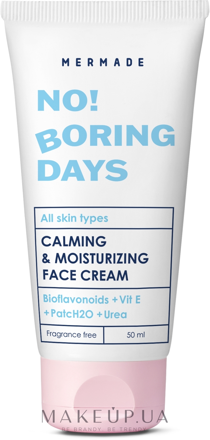 Увлажняющий крем для лица - Mermade No! Boring Days Bioflavonoids & Vitamin E Calming & Moisturirizing Face Cream — фото 50ml