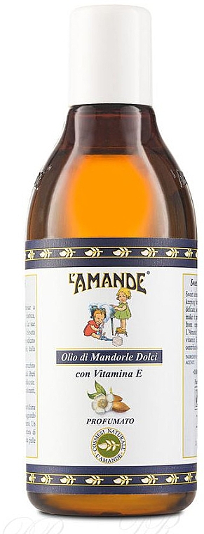 Олія для тіла "Мигдаль і вітамін Е" - L'Amande Marseille Vitamin E Sweet Almond Body Oil — фото N1