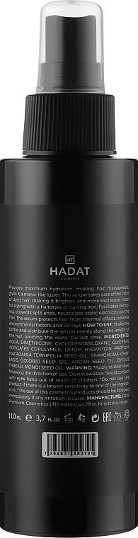 Незмивна сироватка для волосся - Hadat Cosmetics Hydro Miracle Hair Serum — фото N2