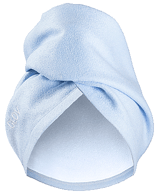 Полотенце для волос, голубое - Glov Hair Wrap