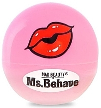 Бальзам для губ - Mad Beauty Ms. Behave Rumpy Pumpy Lip Balm — фото N1
