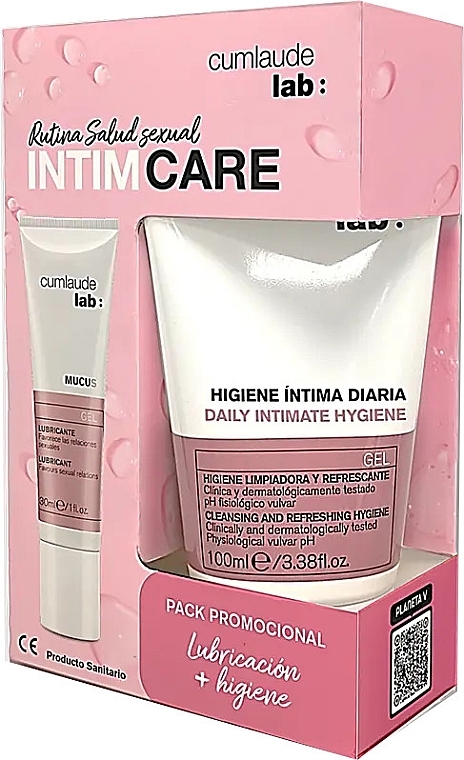 Набор - Cumlaude Lab Daily Intimate Hygiene Kit (cl/gel00ml + lubricant/30ml) — фото N1