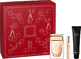 Духи, Парфюмерия, косметика Cartier La Panthere - Набор (edp/75ml + edp/mini/15ml + h/cr/40ml)