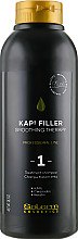 Шампунь-догляд для полегшення випрямлення волосся №1 - Salerm Kaps Filler Smoothing Therapy Shampoo — фото N1
