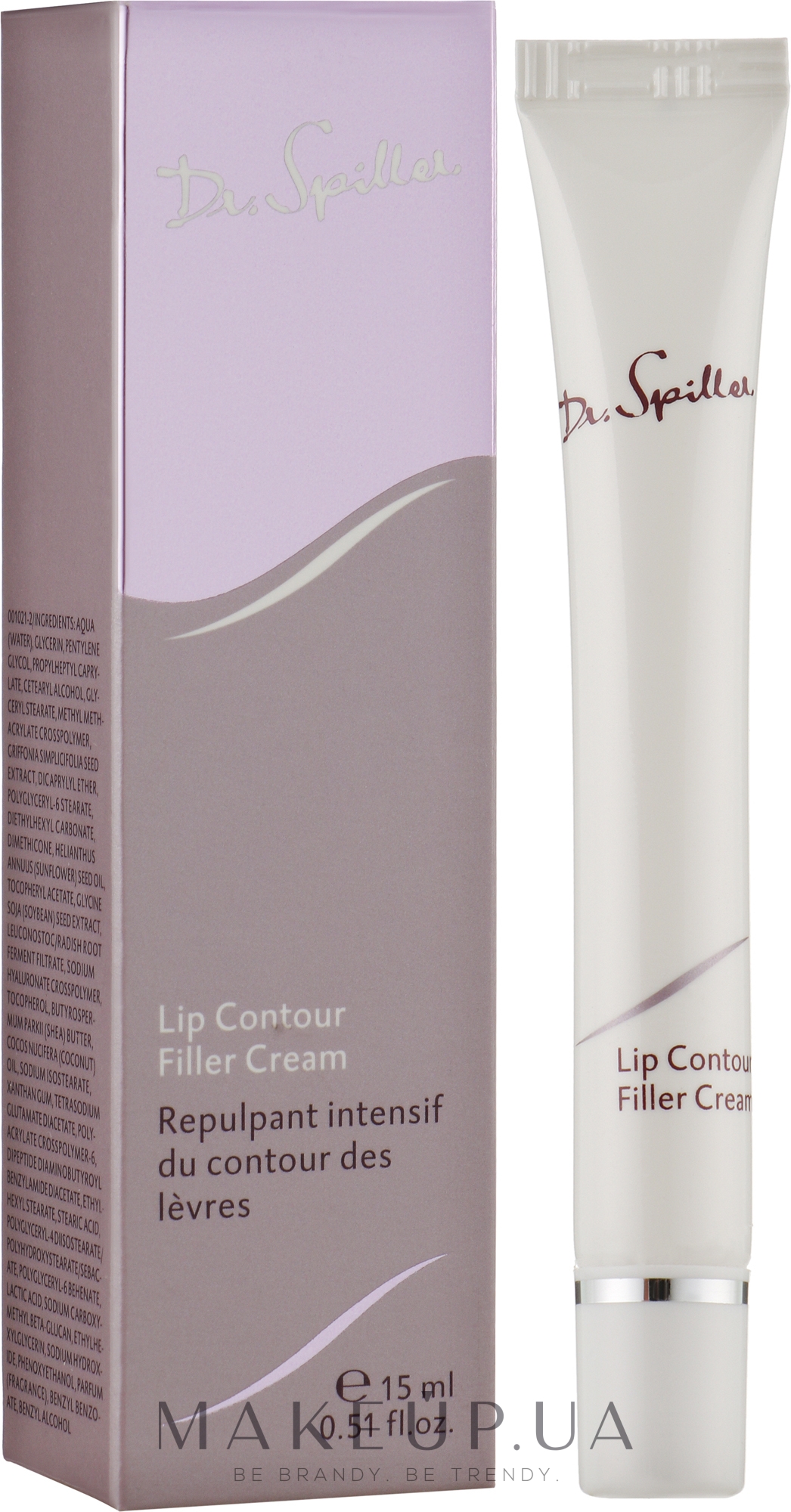 Крем-филлер для контура губ - Dr. Spiller Lip Contour Filler Cream — фото 15ml