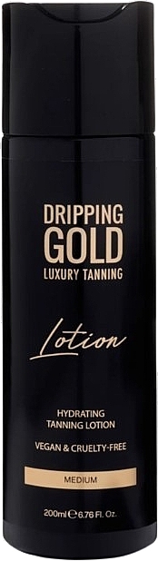 Зволожувальний лосьйон-автозасмага для тіла - Sosu by SJ Dripping Gold Luxury Tanning Hydrating Lotion — фото N1