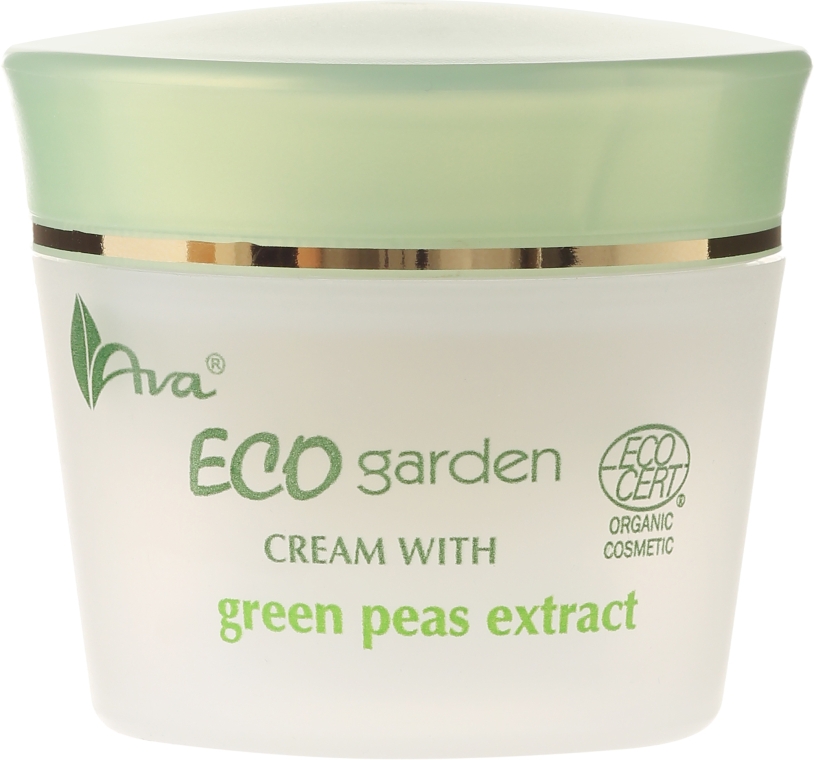 Органический крем с экстрактом горошка - Ava Laboratorium Eco Garden Certified Organic Cream with green peas — фото N2