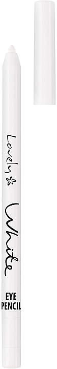 Белый карандаш для глаз - Lovely White Eye Pencil — фото N1