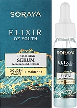 УЦЕНКА Восстанавливающая сыворотка для лица, шеи и зоны декольте - Soraya Youth Elixir * — фото N2