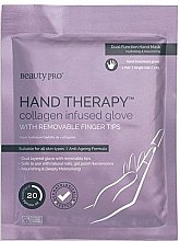 Парфумерія, косметика Антивіковий догляд для рук - BeautyPro Hand Therapy Collagen Infused Glove