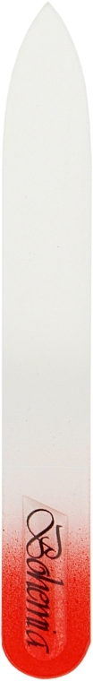 Пилочка кришталева в чохлі зі шкіри 99-902, 90 мм, червона - SPL — фото N1