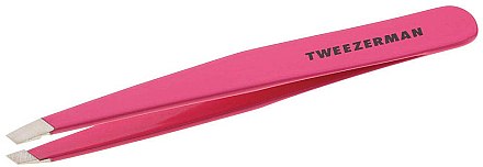 Пинцет для бровей, розовый - Tweezerman Slant Tweezer Pretty In Pink  — фото N1