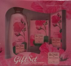 Духи, Парфюмерия, косметика Набор - BioFresh Rose of Bulgaria (h/cond/330ml + soap/100g + h/cr/75ml)