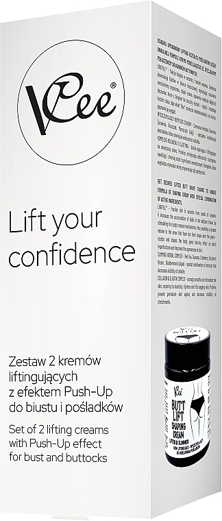 Набор - Vcee Lift Your Confidence (b/cr/2х100ml) — фото N1