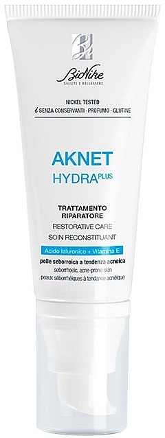 Восстанавливающий крем для лица - BioNike Aknet Hydra Plus Restorative Care — фото N1