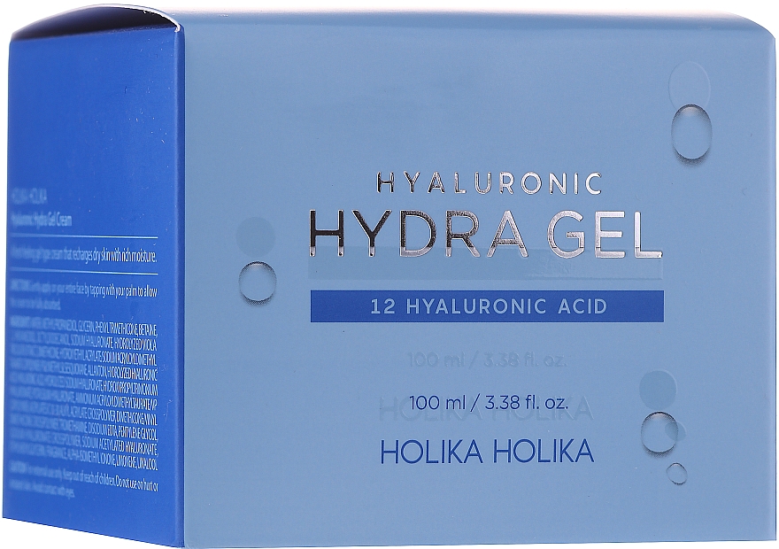 Крем-гель для обличчя з гіалуроновою кислотою - Holika Holika Hyaluronic Hydra Gel — фото N2