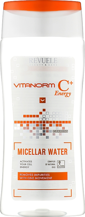 Міцелярна вода - Revuele Vitanorm C+ Energy Micellar Water — фото N1