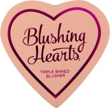 Makeup Revolution Blushing Hearts Blusher - Рум'яна — фото N1