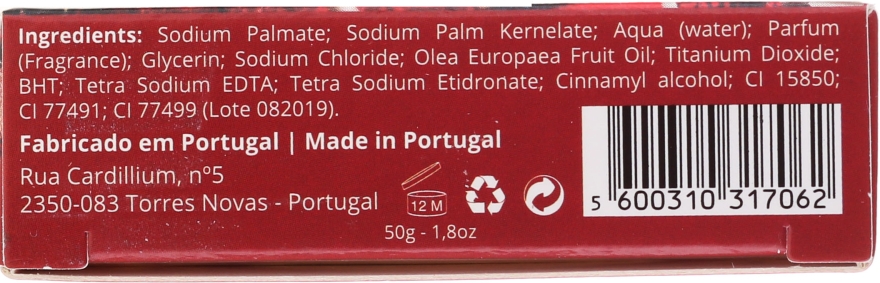 Натуральное мыло - Essencias De Portugal Caretos Cherry Soap — фото N3