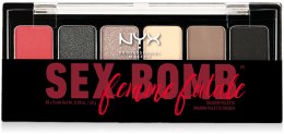 Парфумерія, косметика Палетка тіней для повік - NYX Professional Makeup The Sex Bomb Shadow Palette