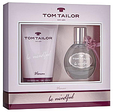 Парфумерія, косметика Tom Tailor Be Mindful Woman - Набір (edt/30ml + sh/gel/100ml)