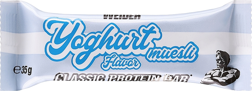 Протеиновый батончик "Йогурт" - Weider Carbohydrate & Protein Bar Yoghurt-Muesli — фото N2