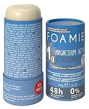 Духи, Парфюмерия, косметика Дезодорант-стик - Foamie Magnesium Active Deodorant 48h Fresh Scent
