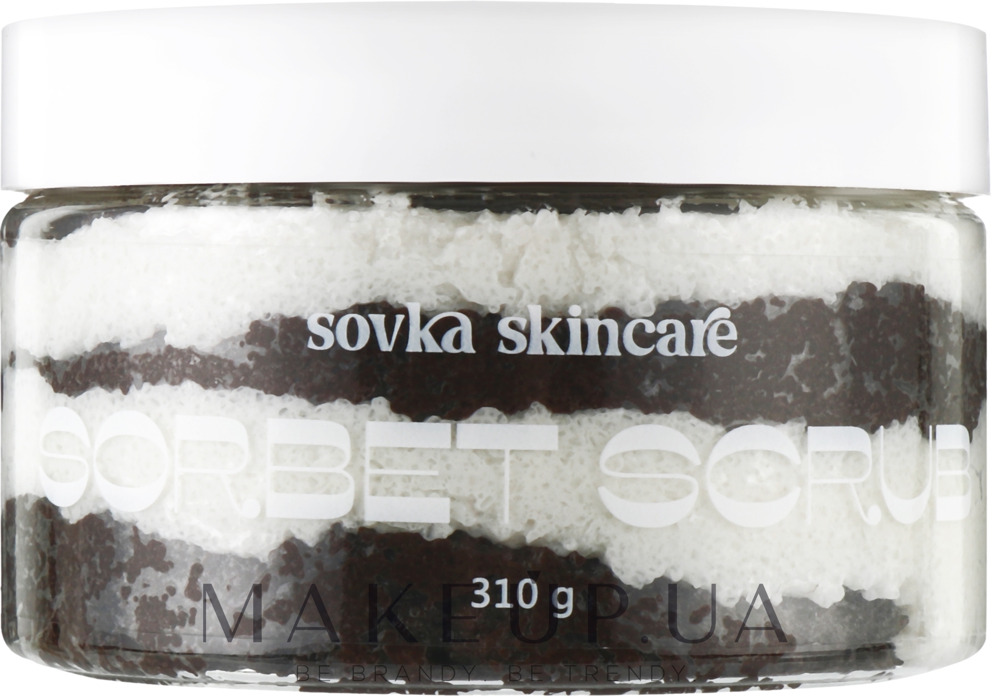 Скраб для тіла - Sovka Skincare Sorbet Scrub Nutella — фото 310g