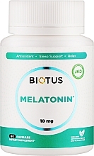 Дієтична добавка "Мелатонин", 10 мг - Biotus Melatonin — фото N1