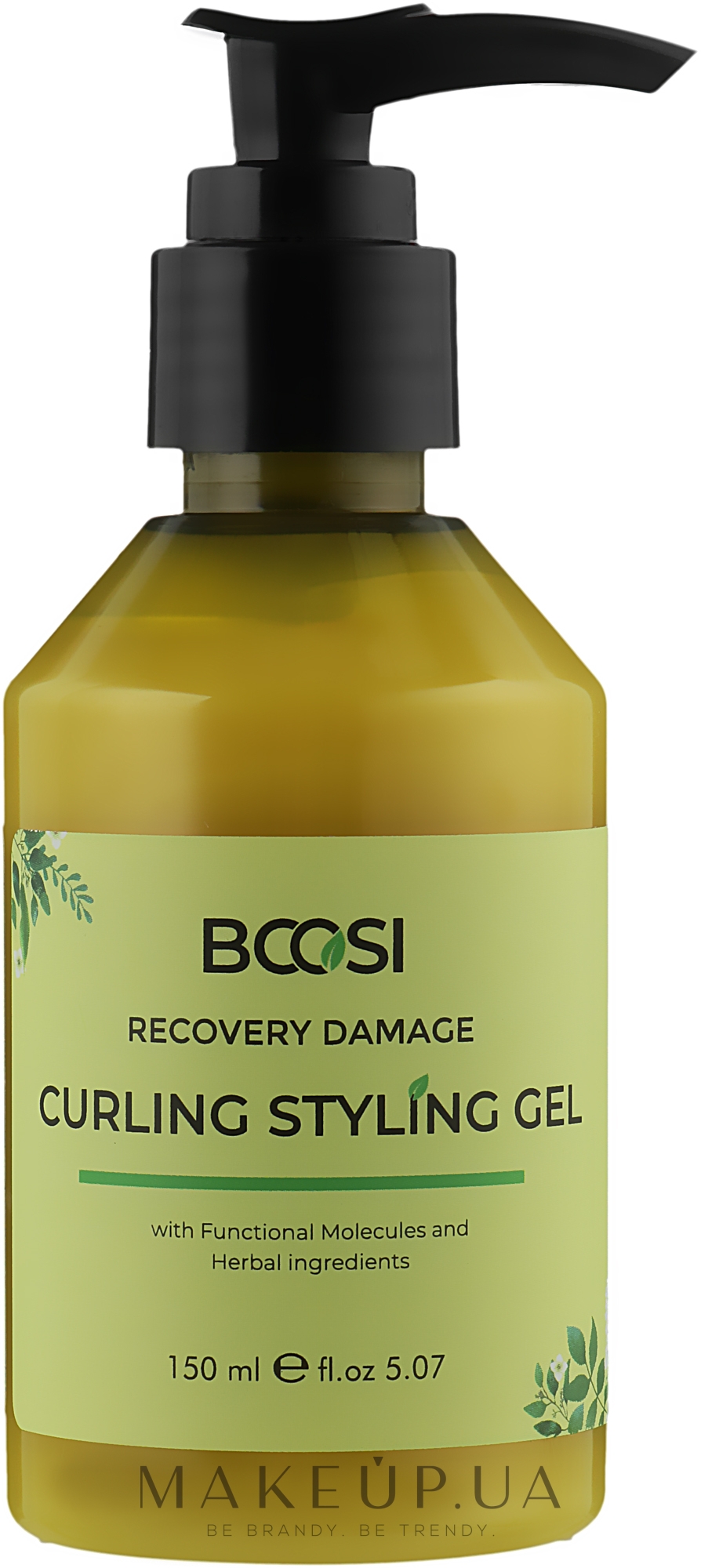 Гель для укладки волос - Kleral System Bcosi Recovery Danage Curling Styling Gel — фото 150ml