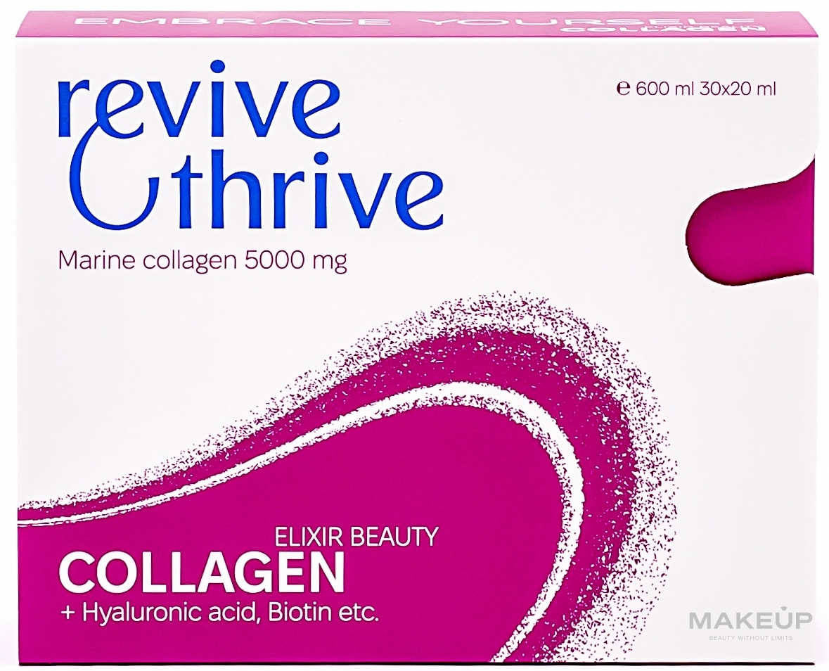 Диетическая добавка "Коллаген эликсир бьюти" - Revive&Thrive Collagen Elixir Beauty — фото 600ml