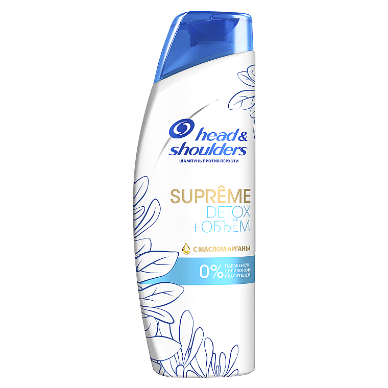 Шампунь против перхоти с маслом арганы "Detox + Объем" - Head & Shoulders Supreme Detox Shampoo — фото N1