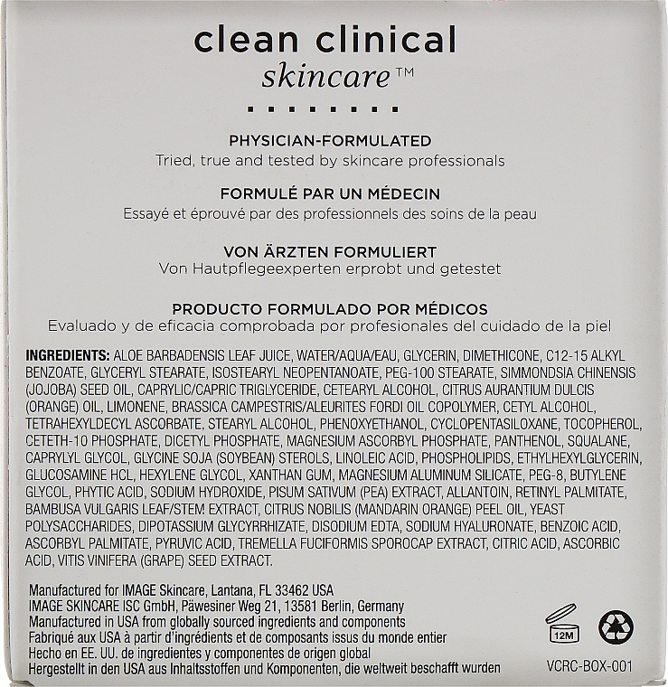 Нічний крем з антиоксидантами - Image Skincare Vital C Hydrating Repair Crème — фото N3