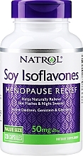 Ізофлавони сої, 50 mg - Natrol Soy Isoflavones — фото N1